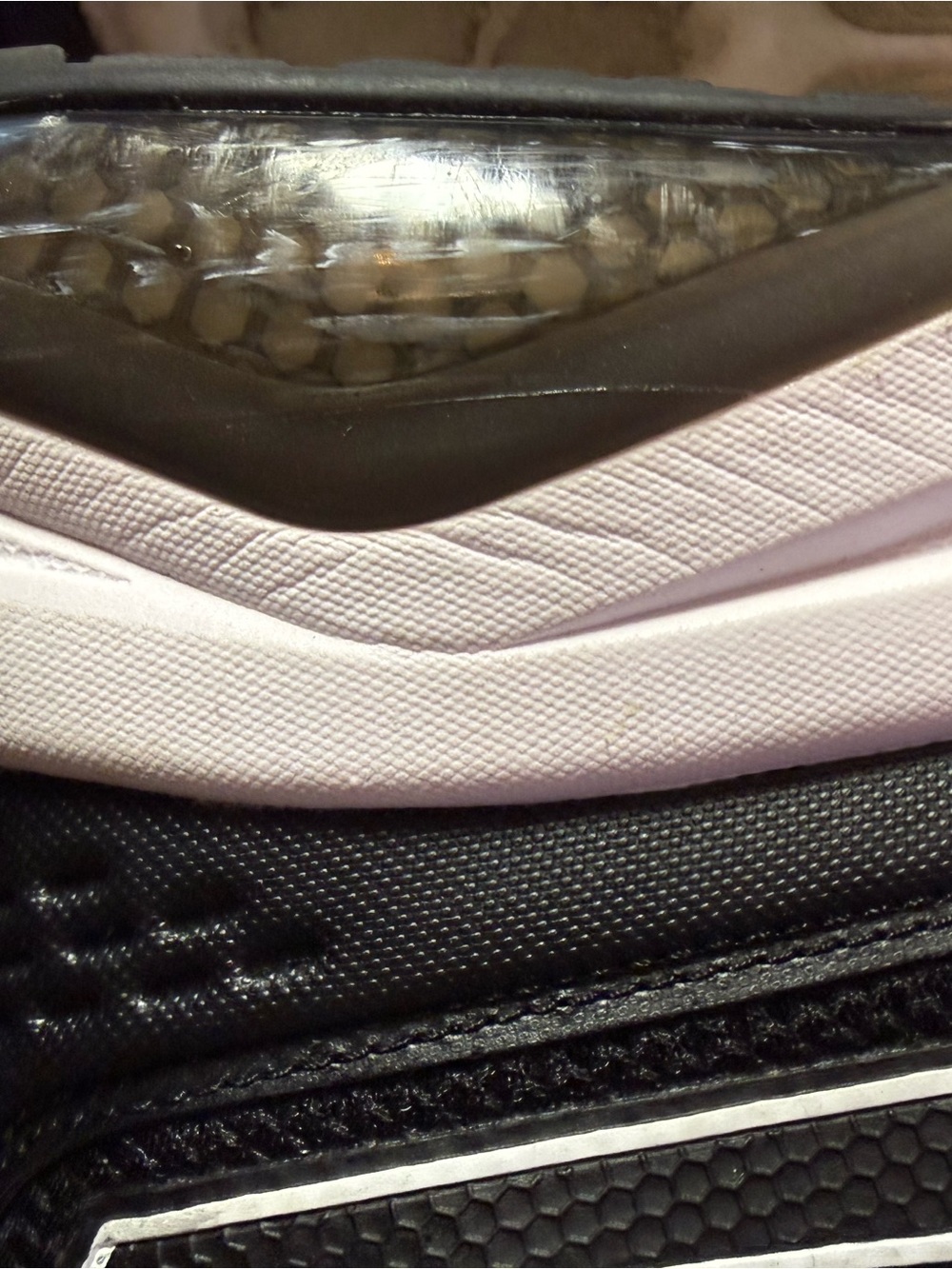 Puma Black Athletic Mesh Sneakers with White Accents - Picture 6 of 9